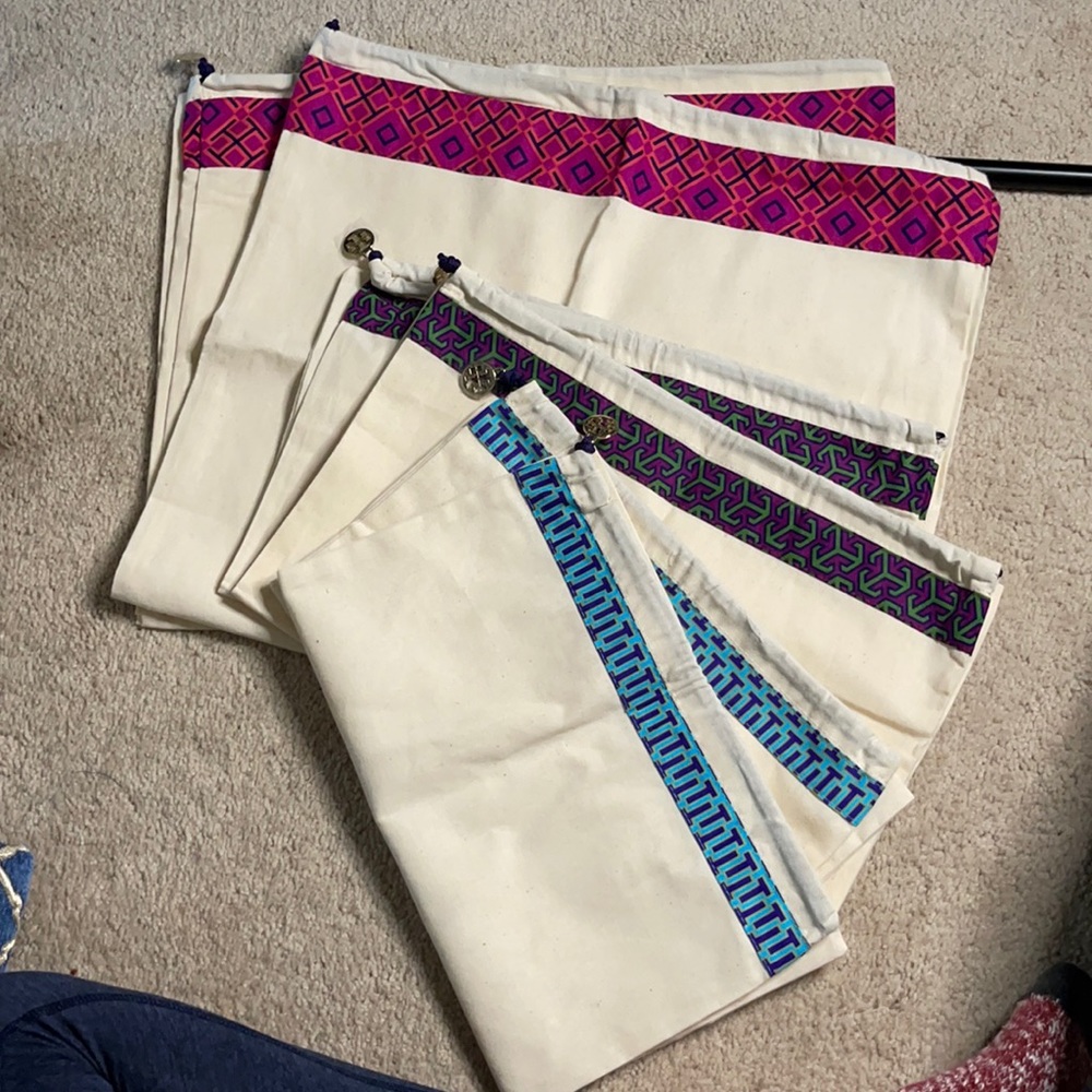 TORY BURCH DUST BAGS SET OF 6